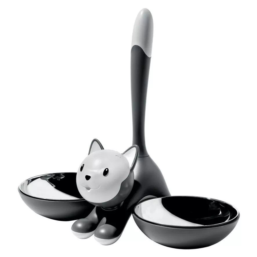 Alessi Tigrito Kattenvoerbak Ø16 Zwart 5 Alessi Tigrito Kattenvoerbak Ø16 Zwart - Afbeelding 3