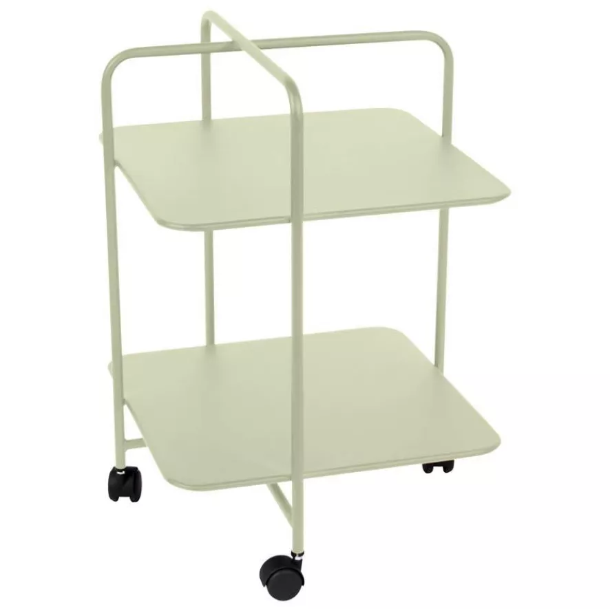 Fermob Alfred Trolley Willow Green 3 Fermob Alfred Trolley Willow Green