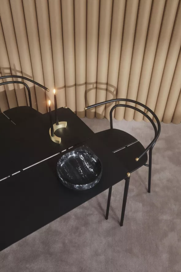 AYTM Novo Tuintafel 80x160 Taupe 7 AYTM Novo Tuintafel 80x160 Taupe - Afbeelding 5