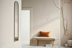 Bolia Ripple Spiegel Halfrond Medium Crème