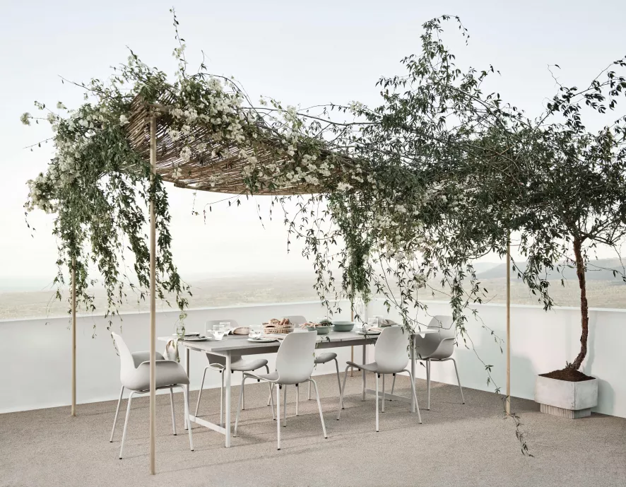 Bolia Seed Tuinstoel Grijs 5 Bolia Seed Tuinstoel Grijs - Afbeelding 3