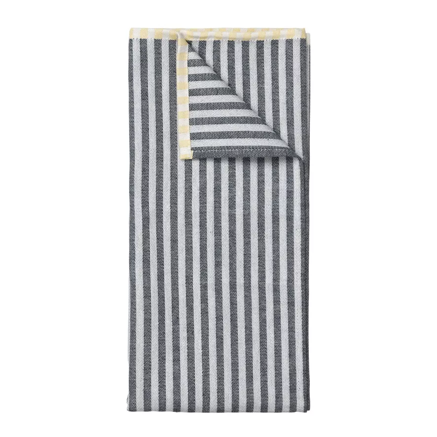 Broste Copenhagen Lamel Theedoek Set Van 2 Harvest Gold 4 Broste Copenhagen Lamel Theedoek Set Van 2 Harvest Gold - Afbeelding 2