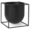 Audo Copenhagen Kubus 23 Plantenbak Zwart
