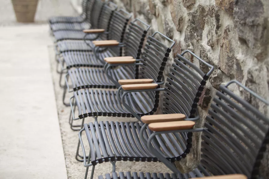 Houe Click Armchair Tuinstoel Petrol 5 Houe Click Armchair Tuinstoel Petrol - Afbeelding 3