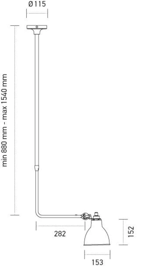 DCW éditions Lampe Gras N313 Plafondlamp Ø11.5 Goud 5 DCW éditions Lampe Gras N313 Plafondlamp Ø11.5 Goud - Afbeelding 4