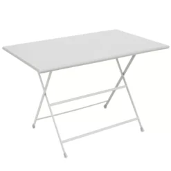Emu Arc En Ciel 110 Rechthoekige Tuintafel Matt White