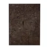 Ethnicraft Bricks Wanddecoratie 120x90 Donkerbruin