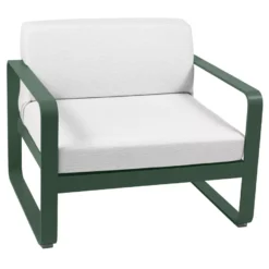Fermob Bellevie Fauteuil Kussen Wit Cedar Green