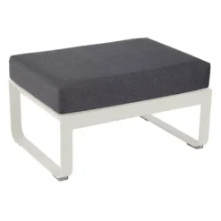 Fermob Bellevie Hocker Kussen Antraciet Clay Grey
