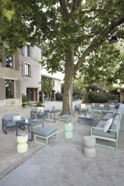 Fermob Bellevie Hocker Kussen Wit Ice Mint -Flos || EMU Winkel x886x886 fermob bellevie salontafel 140x80.jpg.pagespeed.ic .fzYLySf tW