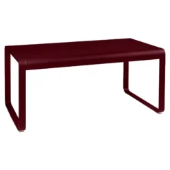 Fermob Bellevie Salontafel 140x80 Black Cherry