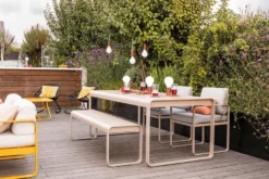 Fermob Bellevie Fauteuil Kussen Flannelgrijs Rosemary -Flos || EMU Winkel x886x886 fermob bellevie tuinbank35.jpg.pagespeed.ic .5iaa7GJV S