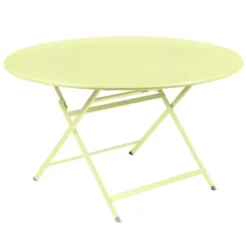 Fermob Caractère Tuintafel 128 Cm Frosted Lemon