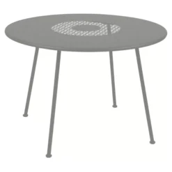 Fermob Lorette Tuintafel Ø 110cm Lapilli Grey