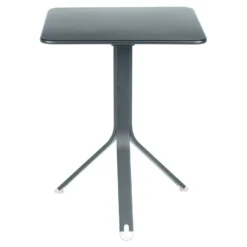 Fermob Rest'o Tuintafel Vierkant 57x57 Storm Grey