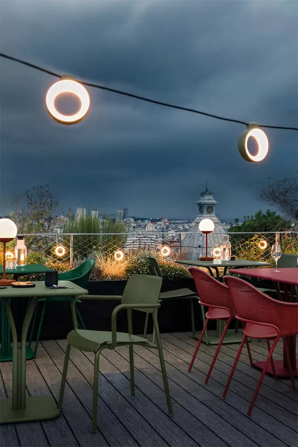 Fermob Studie Tuinstoel Met Armleuning Cactus 10 Fermob Studie Tuinstoel Met Armleuning Cactus - Afbeelding 8