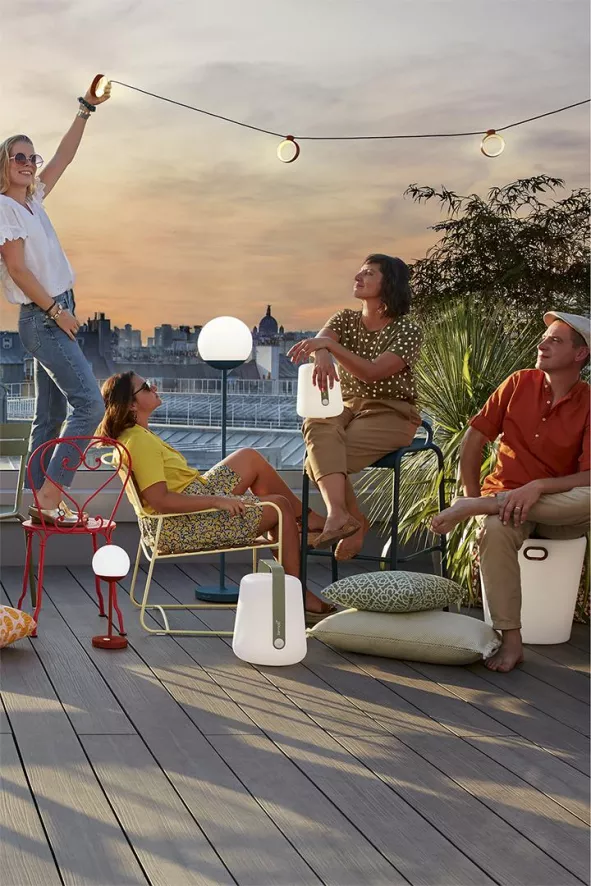 Fermob Surprising Teak Fauteuil Frosted Lemon 8 Fermob Surprising Teak Fauteuil Frosted Lemon - Afbeelding 6