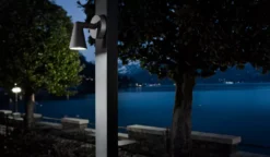 Flos Belvedere Spot Wandlamp LED Donkerbruin -Flos || EMU Winkel x886x886 flos belvedere spot wall buitenlamp.jpg.pagespeed.ic .Ka64pZTcH4 1