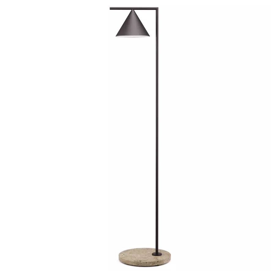 Flos Captain Flint Outdoor Vloerlamp LED 2700K Messing/lichtgrijs 5 Flos Captain Flint Outdoor Vloerlamp LED 2700K Messing/lichtgrijs - Afbeelding 3