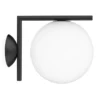 Flos IC Lights C/W2 Outdoor Wandlamp Zwart