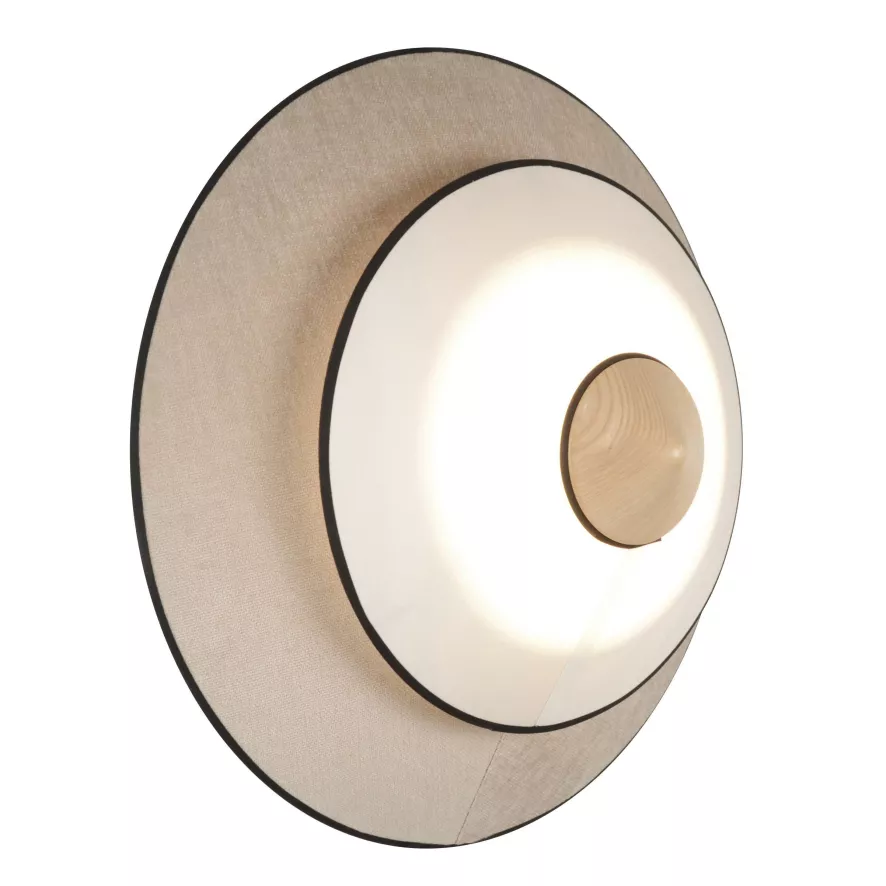 Forestier Cymbal Wandlamp LED Medium Natural 3 Forestier Cymbal Wandlamp LED Medium Natural