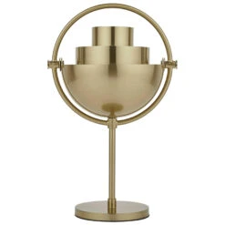 Gubi Multi-Lite Tafellamp Oplaadbaar Brass Shiny