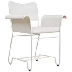 Gubi Tropique Tuinstoel Wit Frame Leslie/limonta 06