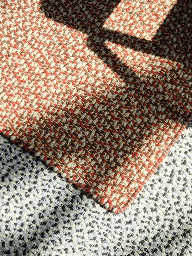 Hay Braided Vloerkleed 170x240 Grey 4 Hay Braided Vloerkleed 170x240 Grey - Afbeelding 2