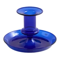 Hay Flare Kandelaar Small Dark Blue