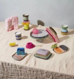 HKliving 70's Ceramic Schaal Op Voet Ø21 -Flos || EMU Winkel x886x886 hkliving 70 s ceramic koffie mok set van 6.JPG.pagespeed.ic .b 299NdUqj