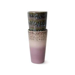 HKliving 70's Ceramic Latte Mok Kopjes Set Van 2 Clash -Flos || EMU Winkel x886x886 hkliving 70 s ceramic latte mok kopjes set van 22.jpg.pagespeed.ic .iDoCrTrrYv