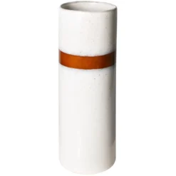 HKliving 70's Ceramic Vaas L, Snow