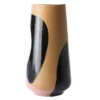 HKliving Hand Painted Vaas Keramiek