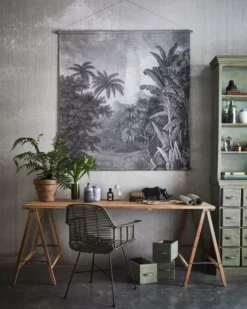 HKliving Jungle Wanddecoratie Wandkleed XXL -Flos || EMU Winkel x886x886 hkliving jungle wanddecoratie xxl1.jpg.pagespeed.ic .J7dTZwzb3X