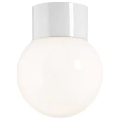 Ifö Electric Classic Globe Plafond- En Wandlamp Retrofit Ø15 Opaal Wit