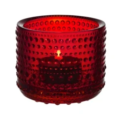 Iittala Kastehelmi Theelicht Waxinelichthouder Cranberry
