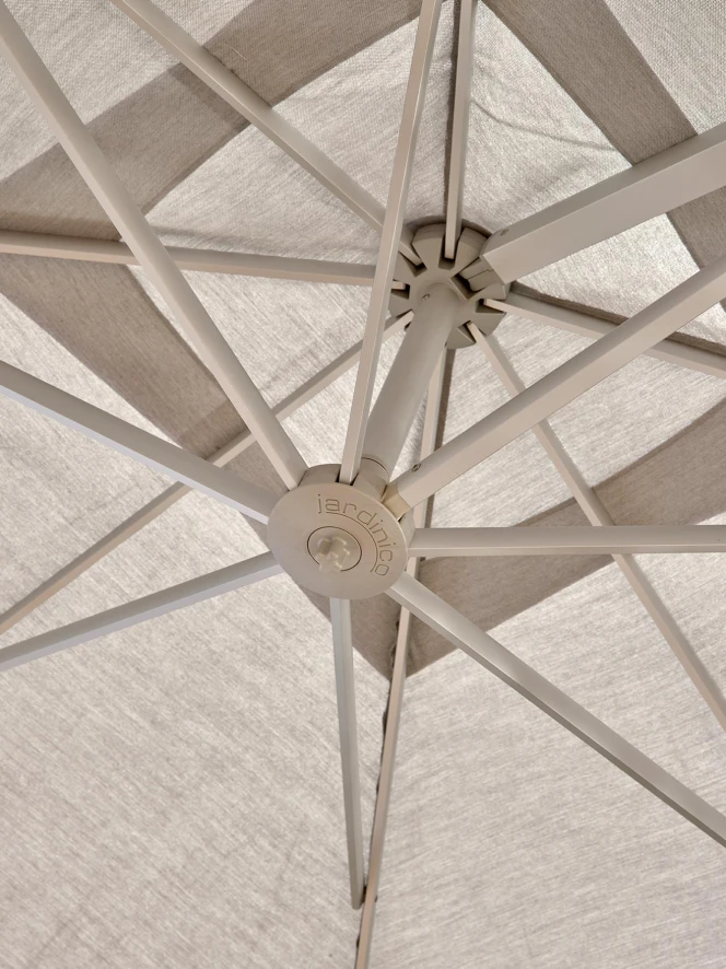 Jardinico Antego Parasol 300x300 Anthracite-natural 9 Jardinico Antego Parasol 300x300 Anthracite-natural - Afbeelding 7