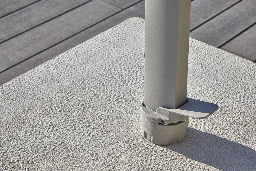 Jardinico Antego Parasol 300x300 Anthracite-natural 10 Jardinico Antego Parasol 300x300 Anthracite-natural - Afbeelding 8