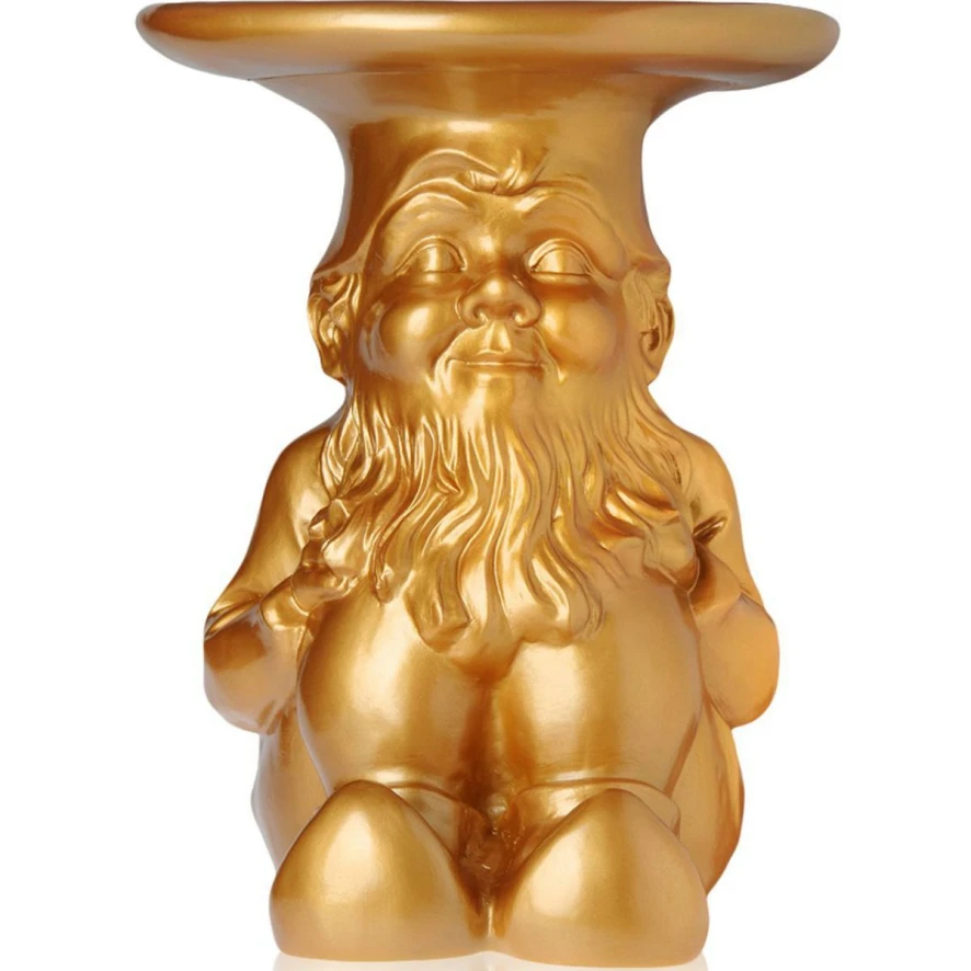 Kartell Attila Bijzettafel Verguld 8 Kartell Attila Bijzettafel Verguld - Afbeelding 6