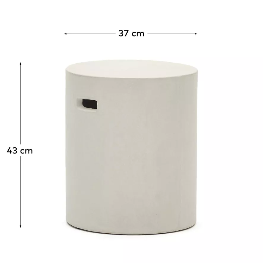 Kave Home Aiguablava Bijzettafel Ø37 4 Kave Home Aiguablava Bijzettafel Ø37 - Afbeelding 2