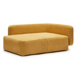 Kave Home Bowie Hondenmand 60x73 Mosterdgeel