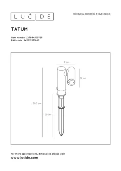 Lucide Tatum Sokkellamp Met Grondvoet LED Buiten IP65 Zwart -Flos || EMU Winkel x886x886 lucide tatum spot led met grondvoet ip653.jpg.pagespeed.ic .o7dLX4N1LN