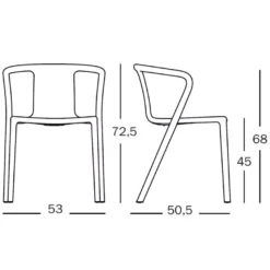 Magis Air-Armchair Tuinstoel Antraciet -Flos || EMU Winkel x886x886 magis air armchair afmetingen.jpg.pagespeed.ic .M39Sp8 tQf