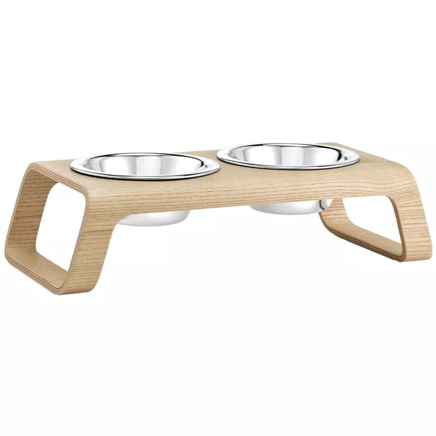 MiaCara Desco Hondenvoerbak Small Essen Naturel 3 MiaCara Desco Hondenvoerbak Small Essen Naturel