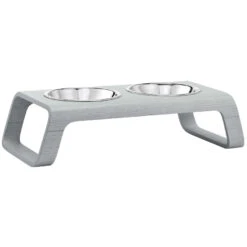 MiaCara Desco Kattenvoerbak Essen Grijs