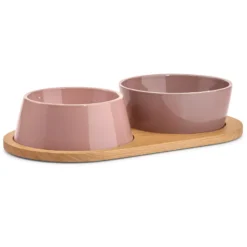 MiaCara Doppio Hondenvoerbak Small Berry