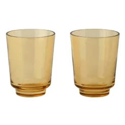Muuto Raise Glas 0.3L Set Van 2 Burnt Orange
