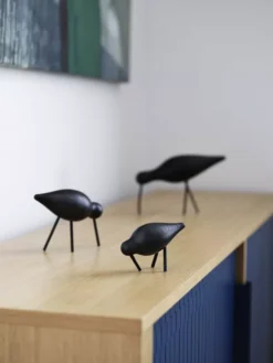 Normann Copenhagen Shorebird Vogel Collectors Item Large Black/black -Flos || EMU Winkel x886x886 normann copenhagen shorebird kunst large13.jpg.pagespeed.ic .yqKPPtuimd