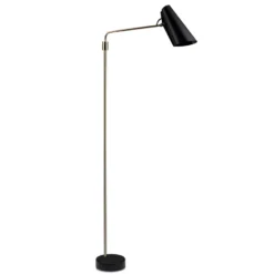 Northern Birdy Swing Vloerlamp Zwart Messing