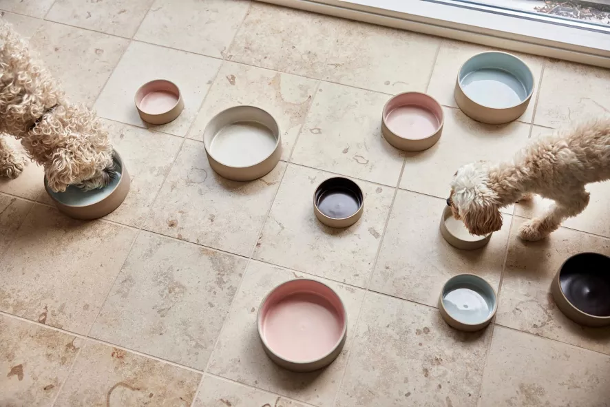 OYOY Sia Hondenvoerbak Medium Ø17 Offwhite 6 OYOY Sia Hondenvoerbak Medium Ø17 Offwhite - Afbeelding 4